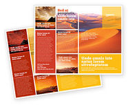 Red Desert Brochure Template