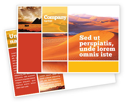 Rote Wuste Postkarte Vorlage Fur Microsoft Word Adobe Indesign Jetzt Herunterladen Poweredtemplate Com