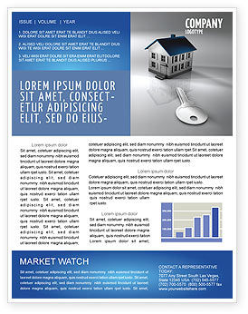 Real Estate Property Newsletter Template For Microsoft Word Adobe Indesign Download Now Poweredtemplate Com