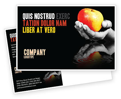 Human Hand Postcard Templates in Microsoft Word Adobe Illustrator and Human Hand Postcard Templates in Microsoft Word Adobe Illustrator and