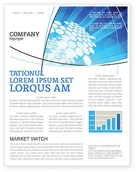 Abstract Newsletter Templates In Microsoft Word Adobe Illustrator And Other Formats Download Illustrator Newsletter Templates