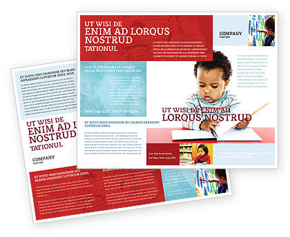 kids brochure templates