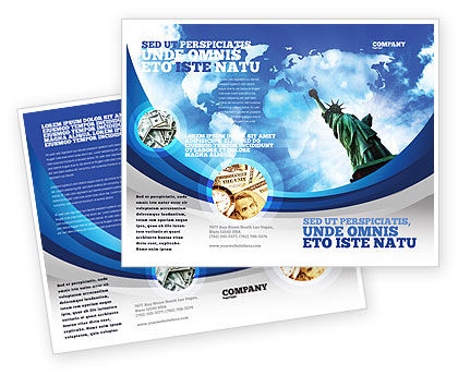 America and World Brochure Template