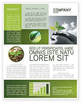 New Sprout Flyer Template, Background in Microsoft Word, Publisher and ...