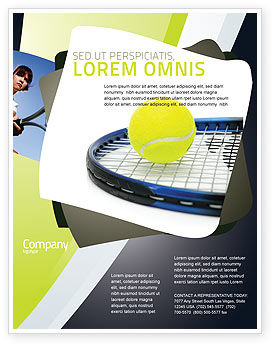 Tennis Ball Flyer Vorlage Hintergrund Fur Microsoft Word Publisher Und Illustrator Formate Jetzt Herunterladen Poweredtemplate Com