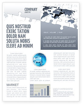 World Map Newsletter Templates in Microsoft Word, Adobe Illustrator and ...