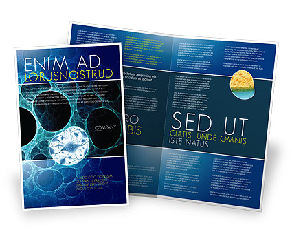 Abstract/Textures: 多孔组织宣传册模板 #04035