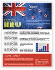 New Zealand Newsletter Template