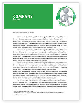 5 Free Circle Of Arrows Letterheads PoweredTemplate com