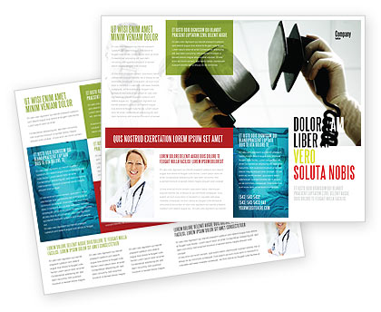 Medical: 除颤器宣传册模板 #04487