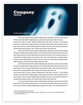 Ghost Letterhead Template, Layout for Microsoft Word, Adobe Illustrator ...