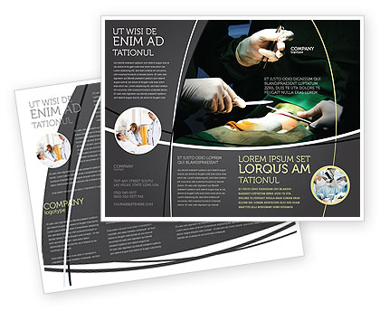 Medical: 手术切口宣传册模板 #04619