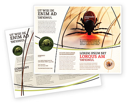 Medical: 螨虫宣传册模板 #04636