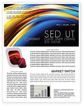 Abstract Textures Newsletter Templates In Microsoft Word Adobe Illustrator And Other Formats Illustrator Newsletter Templates