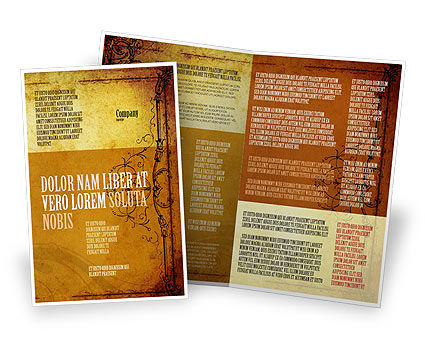 Aged Paper Texture Brochure Template Design And Layout Now Aged Paper Texture Brochure Template Design And Layout Now 04757 Edtemplate