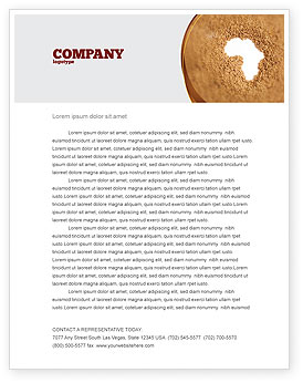 Medical: 非洲饥荒信头模板 #04841