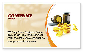 Medical: 胶囊名片模板 #04855