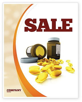 Medical: 胶囊海报模板 #04855