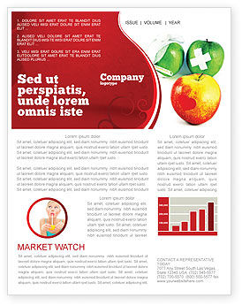 Vitamin Treatment Newsletter Template for Microsoft Word Adobe Vitamin Treatment Newsletter Template for Microsoft Word Adobe