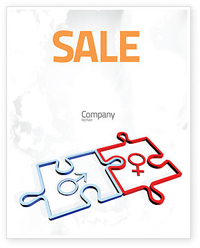 Medical: Modèle d'Affiche de relations de genre #04907