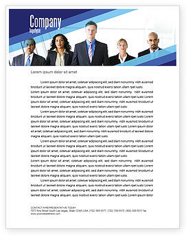 Business: Business Professionals Letterhead Template #05332
