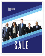 Business Professionals Sale Poster Template