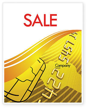 bank credit card sale poster template in microsoft word publisher credit card templates for sale