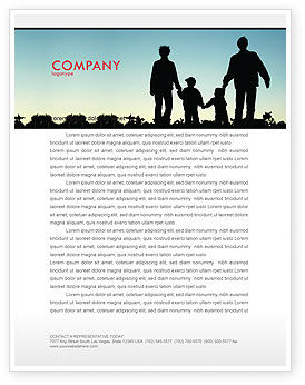 Family Letterhead Templates in Microsoft Word, Adobe Illustrator and ...