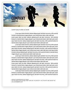 Family Letterhead Templates in Microsoft Word, Adobe Illustrator and ...