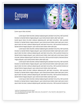 Medical: Pulmonology Letterhead Template #06243