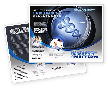 Medical: Plantilla de folleto - medicina #06812