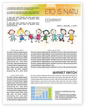 Preschool Newsletter Templates In Microsoft Word Adobe Illustrator And Other Formats Download Preschool Newsletters Design Now Poweredtemplate Com