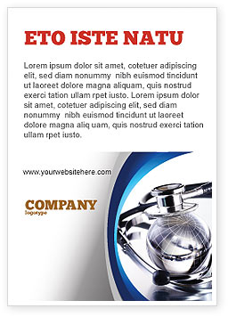 Medical: Plantilla de publicidad - sanación mundial #07228