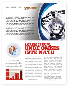 Medical: Plantilla de boletín informativo - sanación mundial #07228