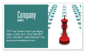 Business card editor Chess Board AT34807