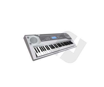 Synthesizer Vector Clip Art Poweredtemplate Com