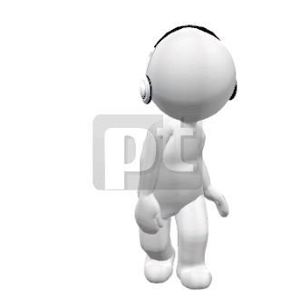 Dancing Man with Headphones, PowerPoint Animation | 00566 |  