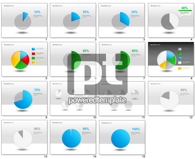 Colección Pie Charts