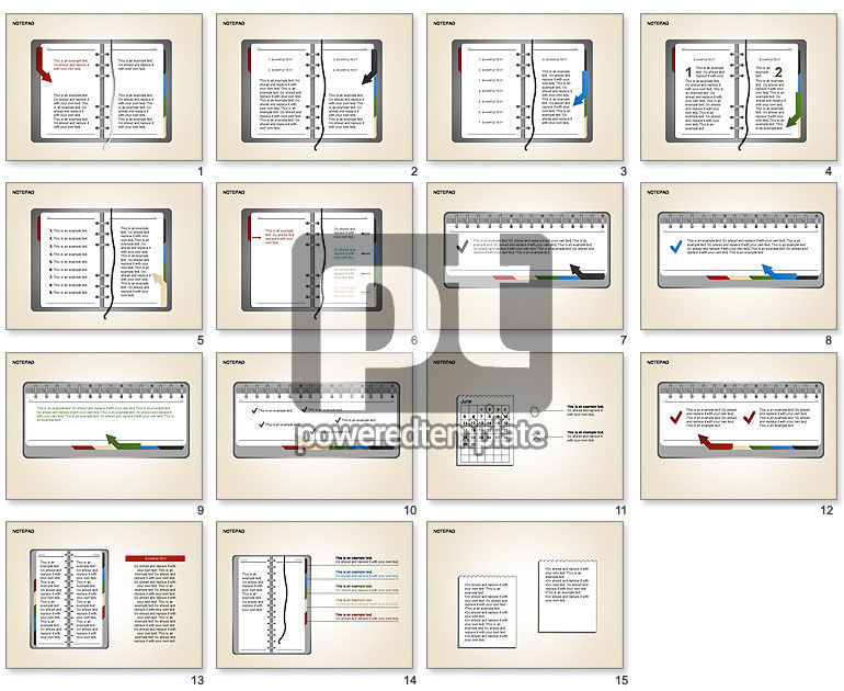 Diary vormen en diagrammen