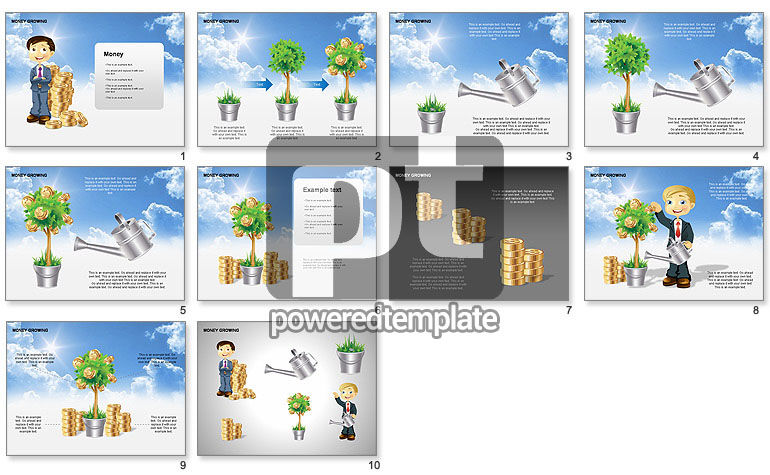 Money crescendo diagramas