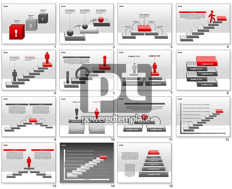 Steps Diagrams Collection