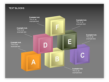 Text Blocks Shapes Collection for PowerPoint Presentations, Download ...