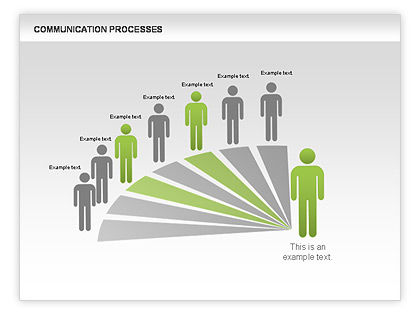 Communication Process Diagram for PowerPoint Presentations, Download ...
