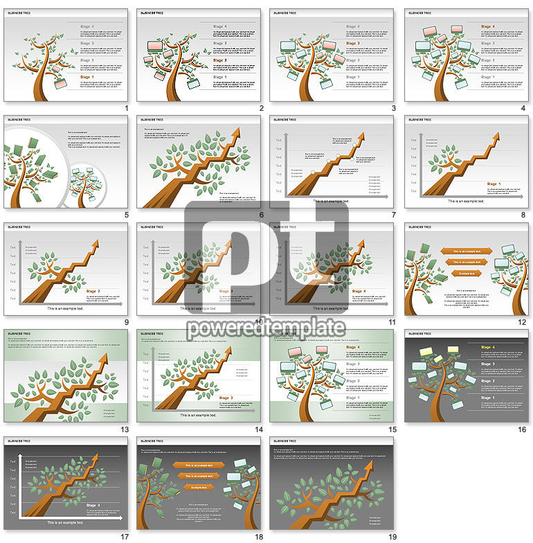 Diagrama do estágio da árvore de negócios