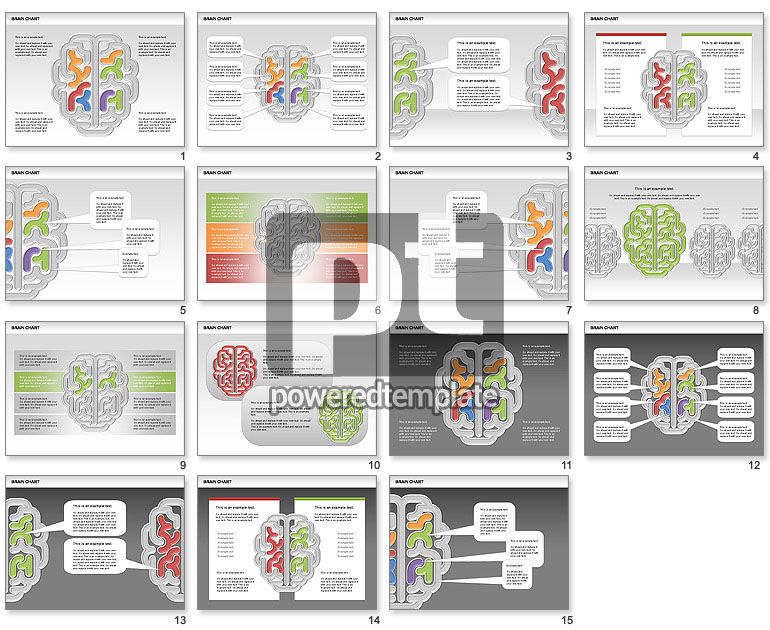 Gráfico del cerebro