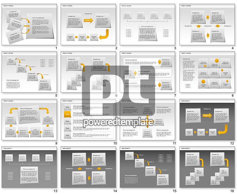 Post-it Paper Notes Shapes