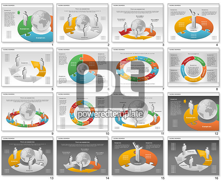 Diagram Bisnis Global