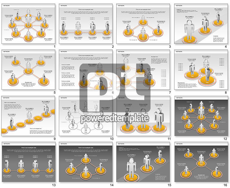 Diagramma di rete Persone