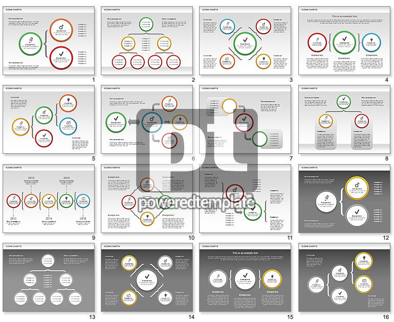 Gráficos de los iconos