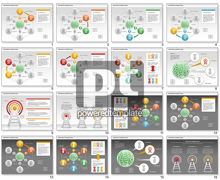 Cellulair netwerk diagram